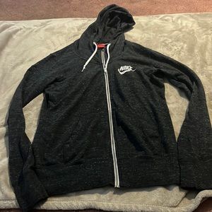 Women’s Nike zip up hoodie size large
